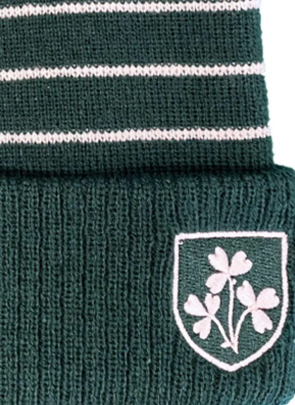 Striped Shamrock Crest Hat